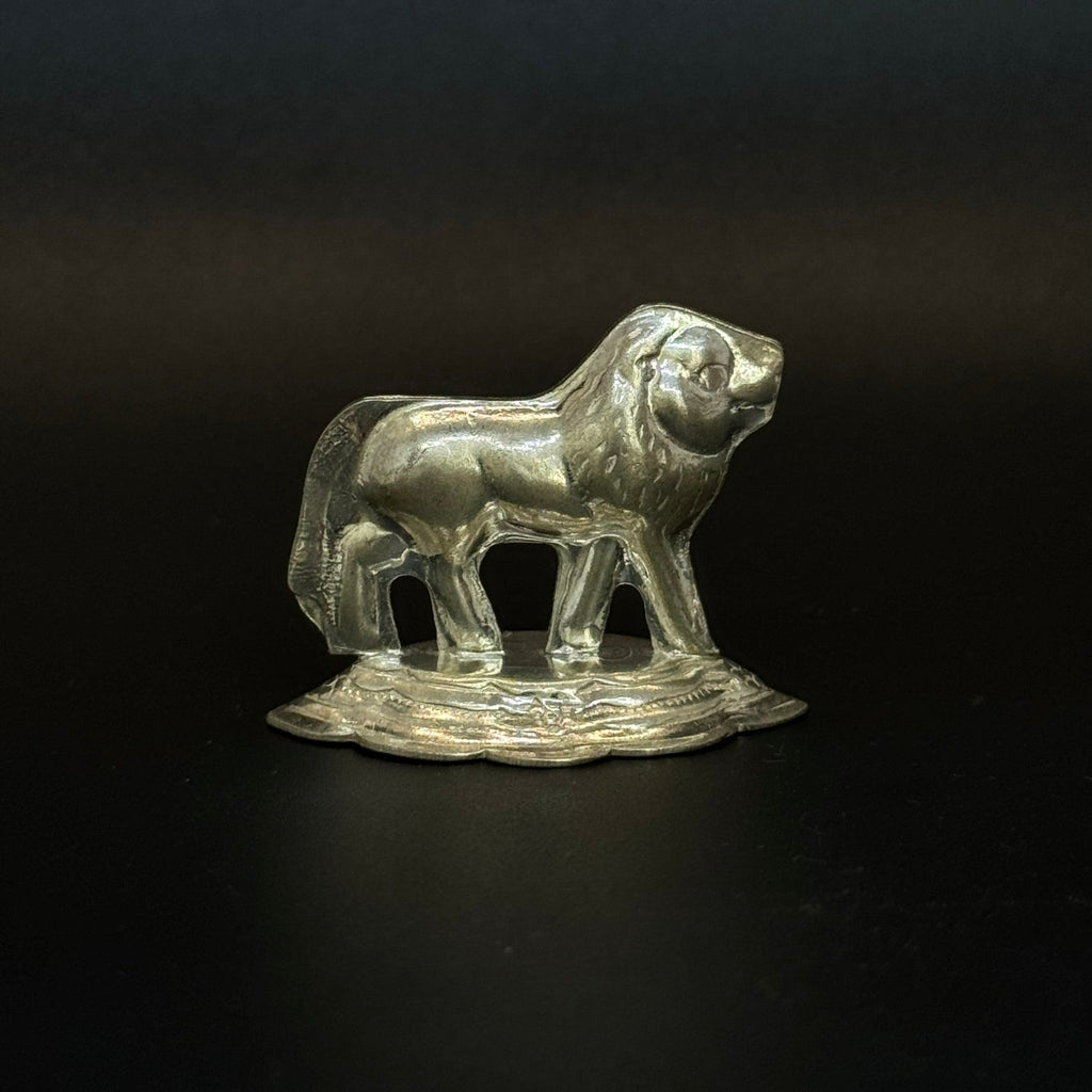Pure Silver Lion Sculptures Master Jewellers